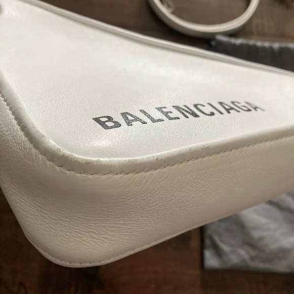 Authentic Balenciaga Small Triangle Crossbody Bag - Picture 8 of 12